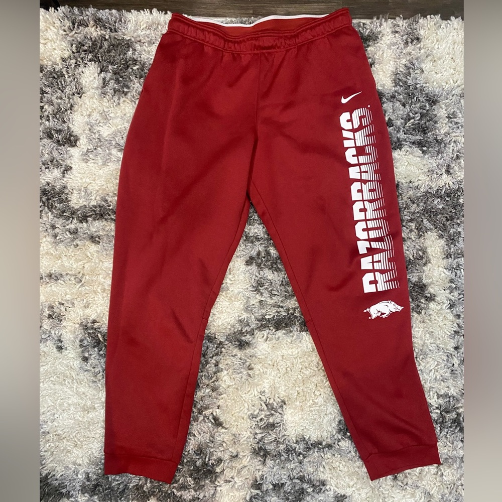 Arkansas Razorbacks Nike Fleece Jogger Sweatpants